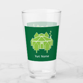 Yurt Living and Vacations Glass Glaskopp