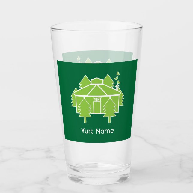 Yurt Living and Vacations Glass Glaskopp (Framsida)