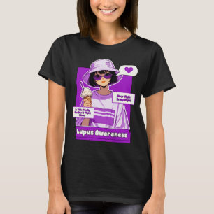 Yustig och Snyggt Lupus familjesupport T Shirt