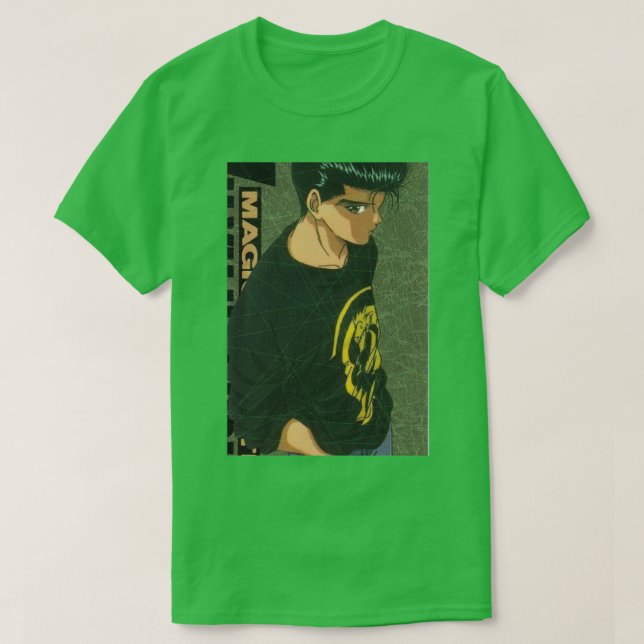 Yusuke Urameshi YuYu Hakusho T Shirt (Design framsida)