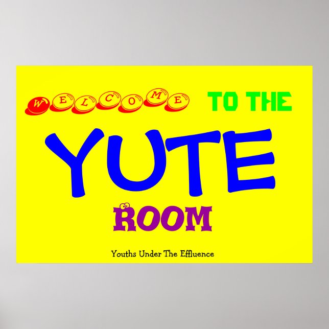 Yute Room Poster (Framsidan)