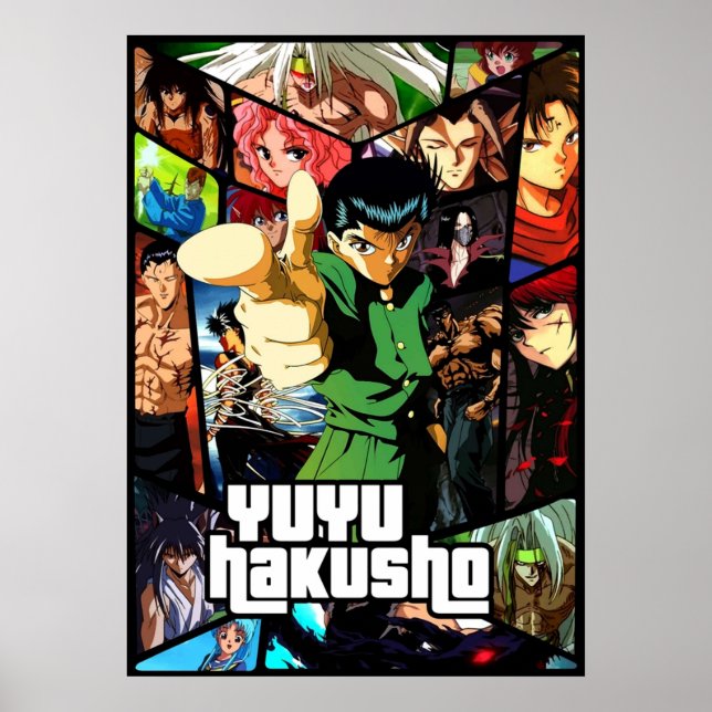 Yuyu hakusho final poster (Framsidan)