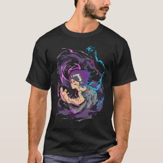 Yuyu Hakusho - Hiei med Black Dragon T Shirt