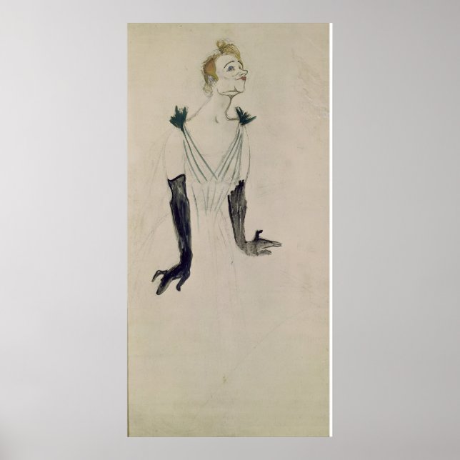 Yvette Guilbert , 1894 Poster (Framsidan)