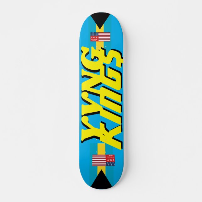 YVNG KUNG JMT BAHAMAS 7 3/4-tums Skateboard Deck (Framsida)