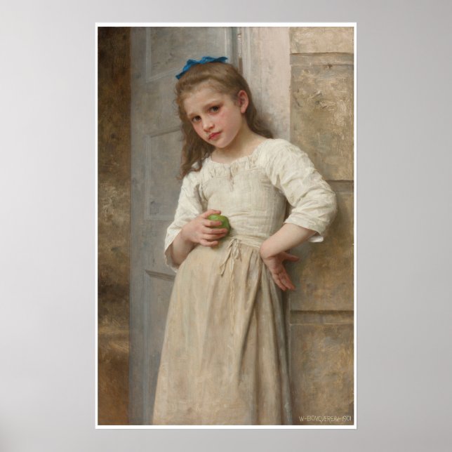 Yvonne on Doorstep William-Adolphe Bouguereau Poster (Framsidan)