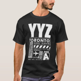 YZ Toronto Pearson Internationell flygplats T Shirt