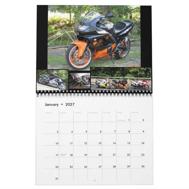 YZF600R.com 08-09 kalender (Jan 2027)