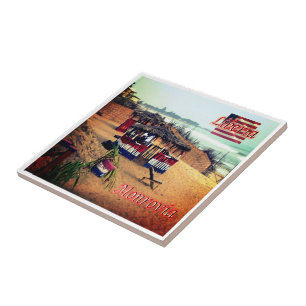 Z003 MONROVIA, Beach, Liberia, Afrika Kakelplatta