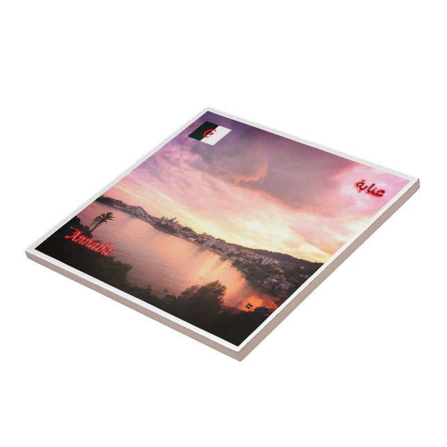 Z005 ANNABA, Algeriet, Afrika Kakelplatta (Sidan)