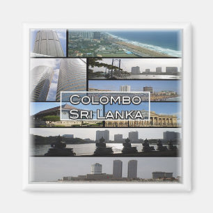 Z005 COLOMBO, Sri Lanka, Asien, Fridge Magnet