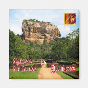 Z007 SIGIRIYA STEN FORTRESS, Sri Lanka, Fridge Magnet