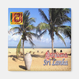 Z008 NEGOMBO BEACH, Sri Lanka, Asien, Fridge Magnet