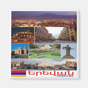Z011 I Kärlek YEREVAN, Armenien, Asien, Fridge Mag Magnet