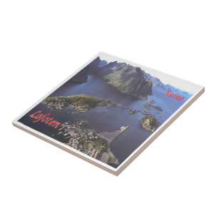Z020 REINE Lofoten, Norge, Europa Kakelplatta