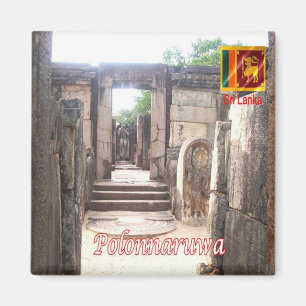 Z020 TEMPLE Polonnaruwa, Sri Lanka, Asien, Fridge Magnet