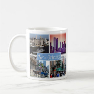 Z049 NEW ORLEANS LOUISIANA, Mosaic Kaffemugg