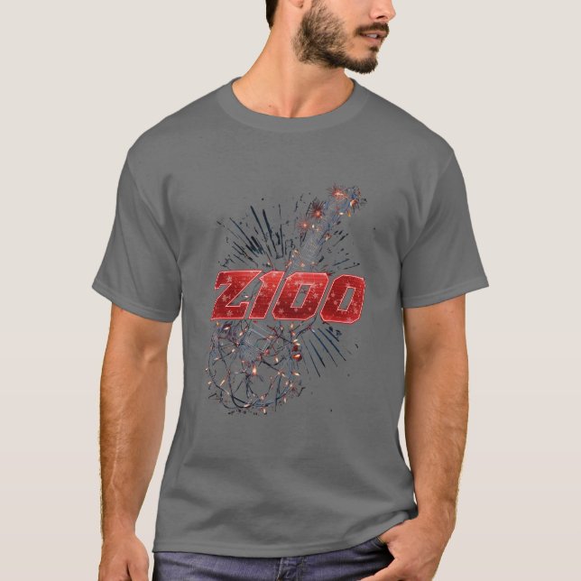 Z100 Jingle Ball Fan Edition Grafisk T-shirt (Framsida)