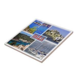 Z113 IBIZA, Old Town, San Miquel, Santa Eularia Kakelplatta