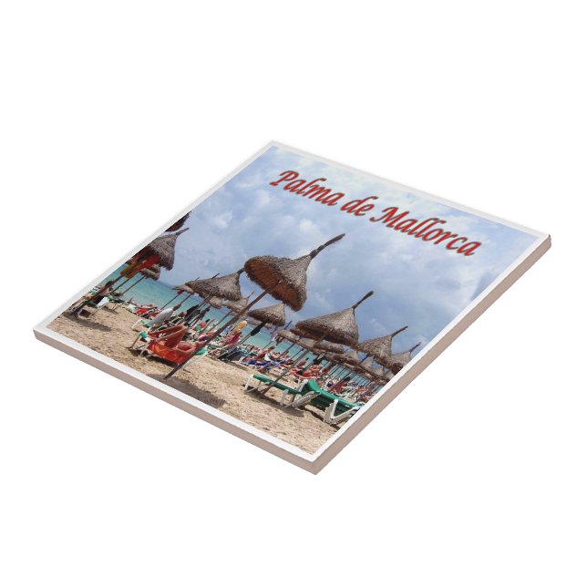 Z128 PALMA DE MALLORCA, The Beach Kakelplatta (Sidan)