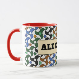Z12-Alexander Brooks Mug – Custom Geometric Design Mugg
