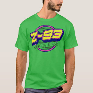 Z 93 Atlanta Hits Retro Defunct Radio Station T Shirt