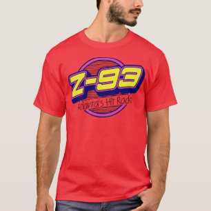 Z 93 Atlanta Hits Retro Defunct Radio Station T Shirt