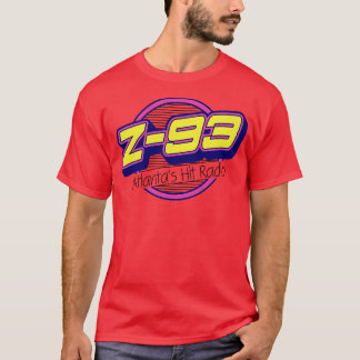 Z 93 Atlanta Hits Retro Defunct Radio Station T Shirt