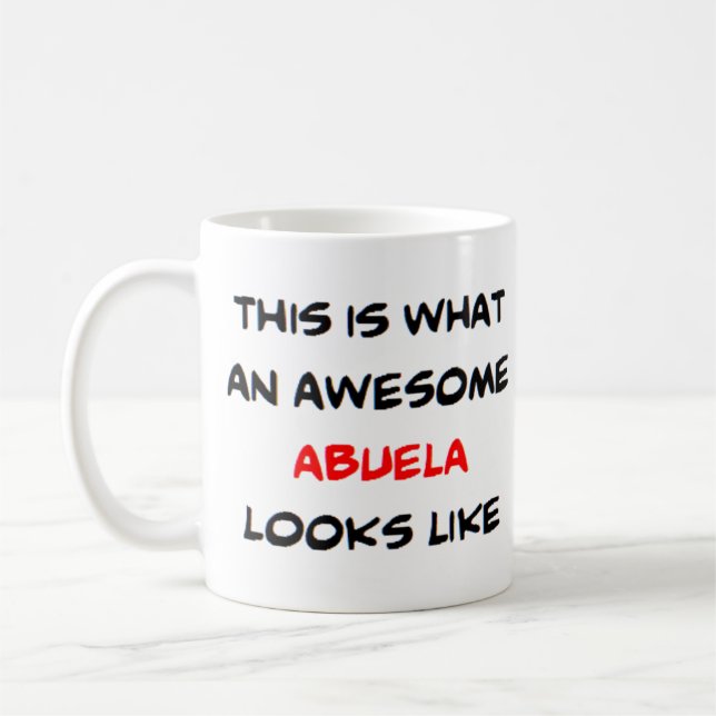 z abuela, fantastisk kaffemugg (Vänster)