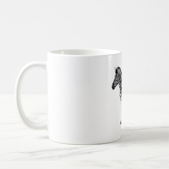 Z är för Zebra Kaffemugg (Vänster)