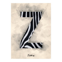 Z är för Zebra