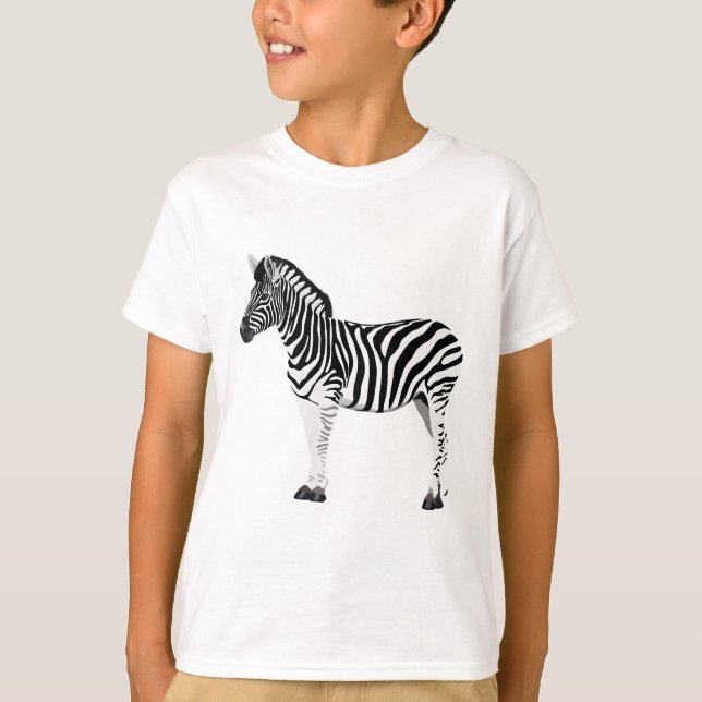 Z är för Zebra T Shirt (Framsida)