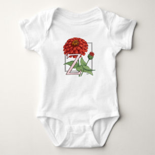 Z är för ZinniasblommaMonogram Tee Shirt