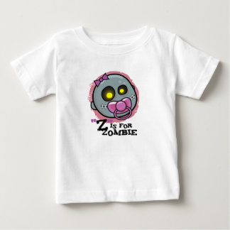 ’Z’ är för Zombie (Girls) Infant T-Shirt