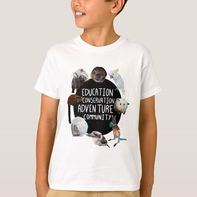 Z är för Zoo T Shirt (Framsida)