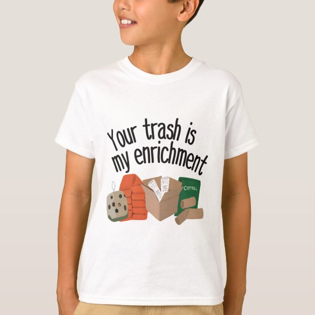 Z är för Zookeeper Enrichment T Shirt (Framsida)