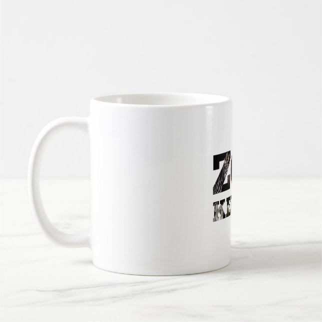 Z är för Zookeeper Kaffemugg (Vänster)