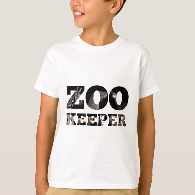 Z är för Zookeeper T Shirt (Framsida)