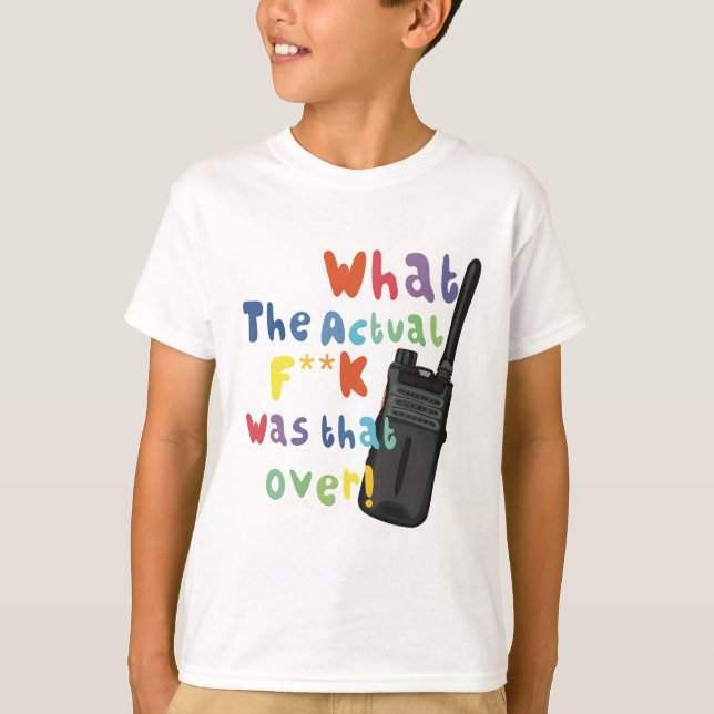 Z är för Zookeeper T Shirt (Framsida)