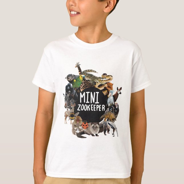 Z är för Zookeeper T Shirt (Framsida)