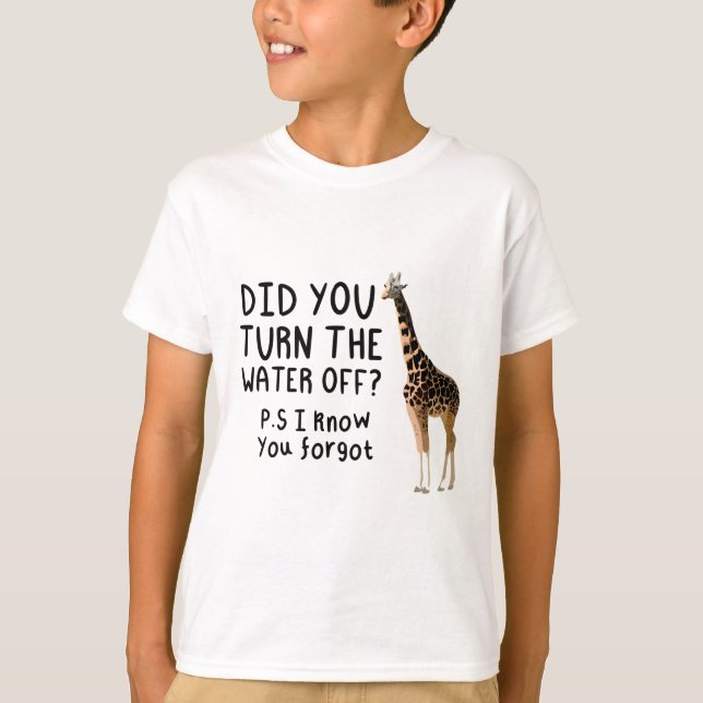 Z är för Zookeeper T Shirt (Framsida)