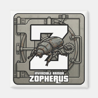 Z är för Zopherus (Pansarskalbaggar) – GTA-stil AB Magnet