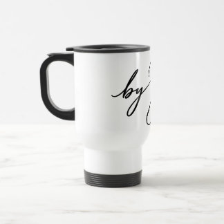 Z.AURA™ Vit Resemug | Svart ”av Z” Resemugg