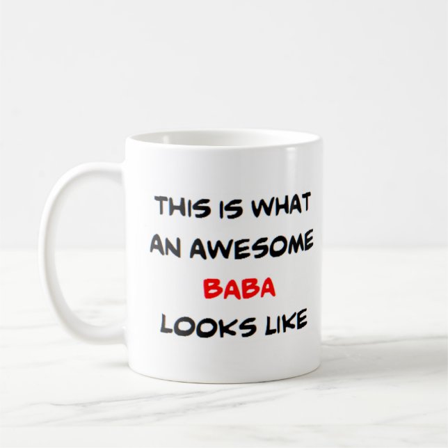 z baba1, fantastisk kaffemugg (Vänster)