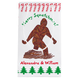 Z Bigfoot som går Sasquatch julcandy cane
