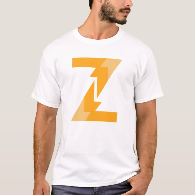 Z Bokstav T Shirt (Framsida)