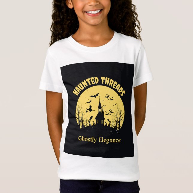 Z Butikens anpassade Halloween T-Shirt-design! 🕷 T Shirt (Framsida)