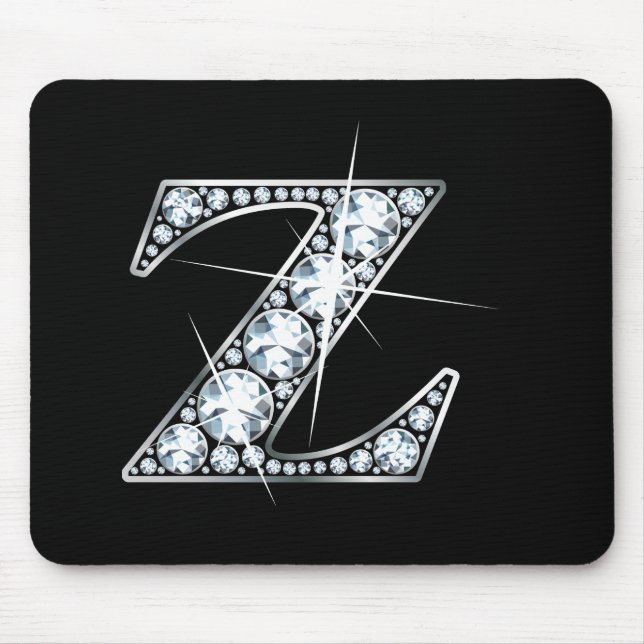 ’Z’ Diamond Bling Mousepad Musmatta (Framsidan)