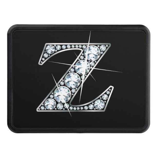Z Faux-"Diamond Bling" Släpvagn Hitch Cover Dragkroksskydd (Framsidan)