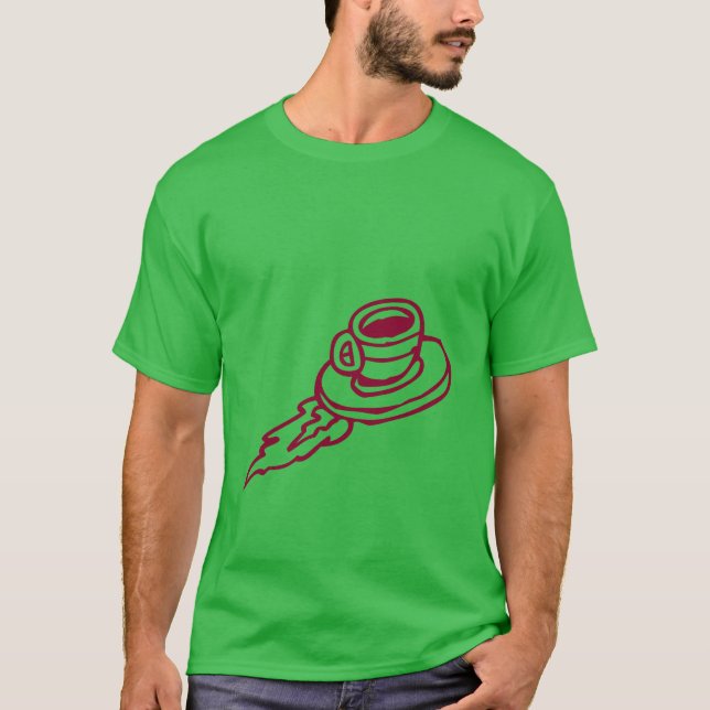 Z Flies Saucer / T-Shirt (Framsida)